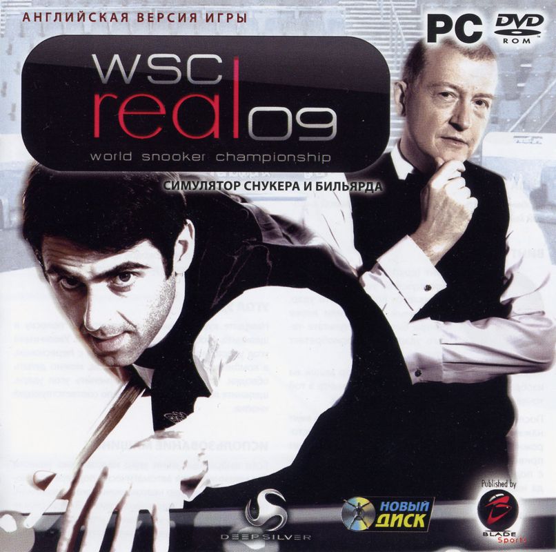 WSC Real 09: World Snooker Championship box art for Playstation 3